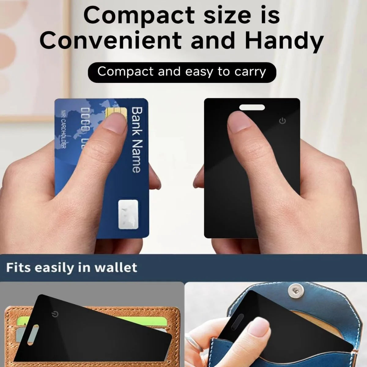 Wallet tracker card