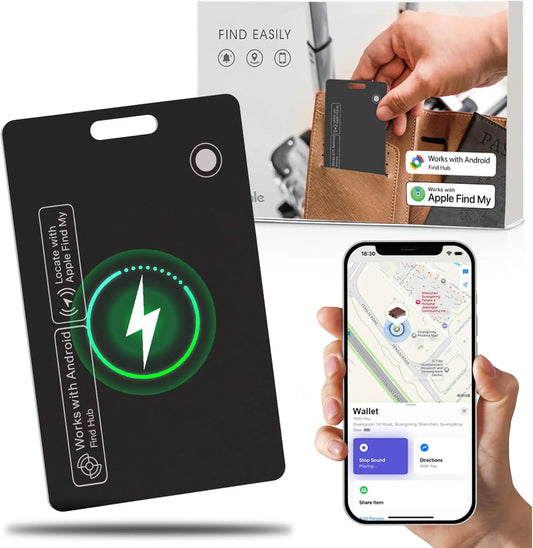 Wallet tracker card